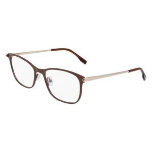 NEW Lacoste L2276 210 Brown & Rose Gold Eyeglasses 56/19/140 with Lacoste Case